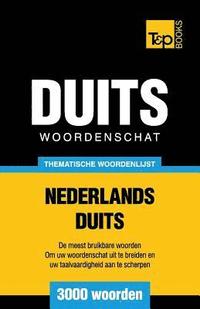 bokomslag Thematische woordenschat Nederlands-Duits - 3000 woorden