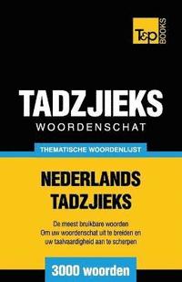 bokomslag Thematische woordenschat Nederlands-Tadzjieks - 3000 woorden