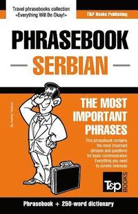 bokomslag English-Serbian phrasebook and 250-word mini dictionary