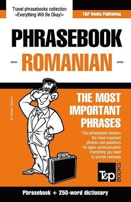 bokomslag English-Romanian phrasebook and 250-word mini dictionary