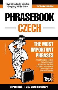 bokomslag English-Czech phrasebook and 250-word mini dictionary