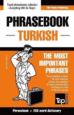 bokomslag English-Turkish phrasebook and 250-word mini dictionary