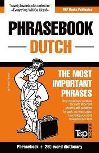 bokomslag English-Dutch phrasebook and 250-word mini dictionary