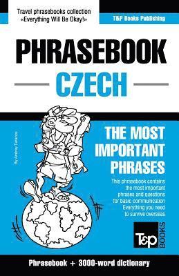 bokomslag English-Czech phrasebook and 3000-word topical vocabulary