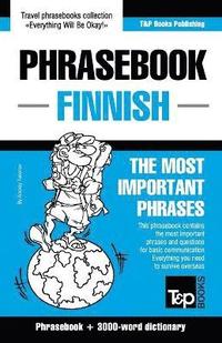 bokomslag English-Finnish phrasebook and 3000-word topical vocabulary