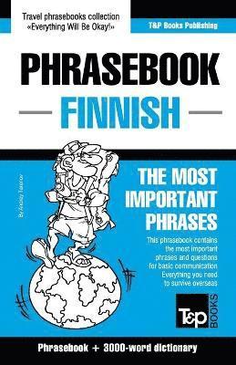 Andrey Taranov - English-Finnish phrasebook and 3000-word topical vocabulary, Häftad