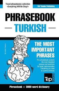 bokomslag English-Turkish phrasebook and 3000-word vocabulary
