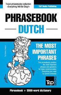 bokomslag English-Dutch phrasebook and 3000-word topical vocabulary