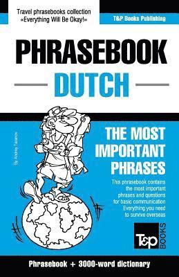 bokomslag English-Dutch phrasebook and 3000-word topical vocabulary