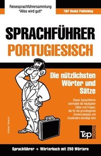 bokomslag Sprachfhrer Deutsch-Portugiesisch und Mini-Wrterbuch mit 250 Wrtern