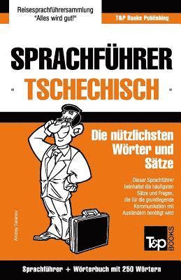 bokomslag Sprachführer Deutsch-Tschechisch und Mini-Wörterbuch mit 250 Wörtern