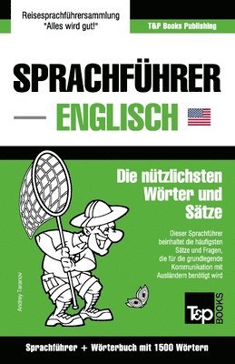 bokomslag Sprachfuhrer Deutsch-Englisch und Kompaktwoerterbuch mit 1500 Woertern