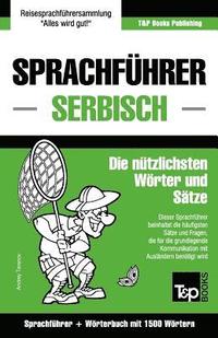 bokomslag Sprachfuhrer Deutsch-Serbisch und Kompaktwoerterbuch mit 1500 Woertern