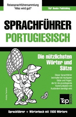 bokomslag Sprachführer Deutsch-Portugiesisch und Kompaktwörterbuch mit 1500 Wörtern