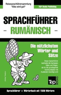 bokomslag Sprachfuhrer Deutsch-Rumanisch und Kompaktwoerterbuch mit 1500 Woertern