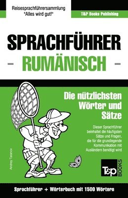 Andrey Taranov - Sprachführer Deutsch-Rumänisch und Kompaktwörterbuch mit 1500 Wörtern, Häftad