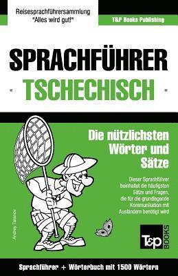 bokomslag Sprachfhrer Deutsch-Tschechisch und Kompaktwrterbuch mit 1500 Wrtern