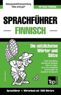 bokomslag Sprachfuhrer Deutsch-Finnisch und Kompaktwoerterbuch mit 1500 Woertern