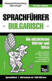 bokomslag Sprachfuhrer Deutsch-Bulgarisch und Kompaktwoerterbuch mit 1500 Woertern