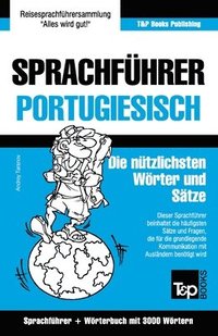 bokomslag Sprachfhrer Deutsch-Portugiesisch und Thematischer Wortschatz mit 3000 Wrtern