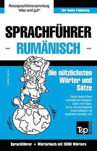 bokomslag Sprachfhrer Deutsch-Rumnisch und Thematischer Wortschatz mit 3000 Wrtern