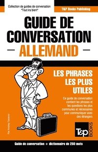 bokomslag Guide de conversation Francais-Allemand et mini dictionnaire de 250 mots
