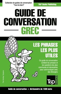 bokomslag Guide de conversation Francais-Grec et dictionnaire concis de 1500 mots