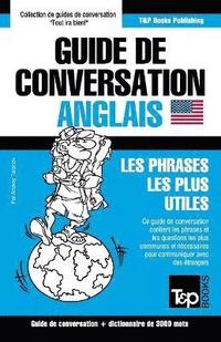 bokomslag Guide de conversation Francais-Anglais et vocabulaire thematique de 3000 mots