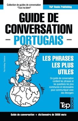 bokomslag Guide de conversation Français-Portugais et vocabulaire thématique de 3000 mots