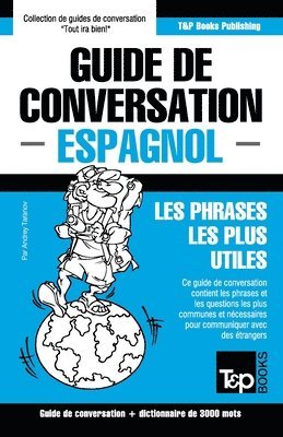 bokomslag Guide de conversation Francais-Espagnol et vocabulaire thematique de 3000 mots