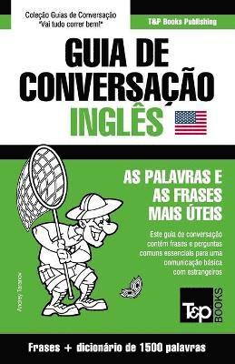 bokomslag Guia de Conversação Português-Inglês e dicionário conciso 1500 palavras