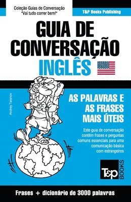 bokomslag Guia de Conversação Português-Inglês e vocabulário temático 3000 palavras