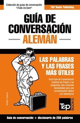 bokomslag Guía de Conversación Español-Alemán y mini diccionario de 250 palabras