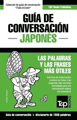 bokomslag Gua de Conversacin Espaol-Japons y diccionario conciso de 1500 palabras