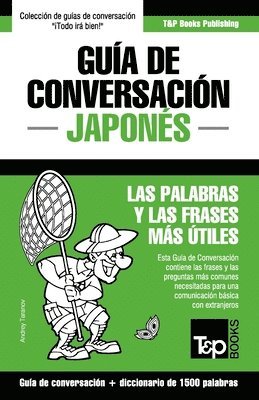 bokomslag Guía de Conversación Español-Japonés y diccionario conciso de 1500 palabras