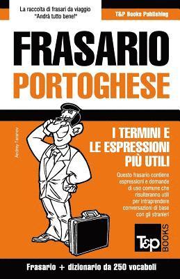 bokomslag Frasario Italiano-Portoghese e mini dizionario da 250 vocaboli