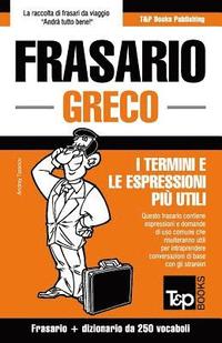bokomslag Frasario Italiano-Greco e mini dizionario da 250 vocaboli