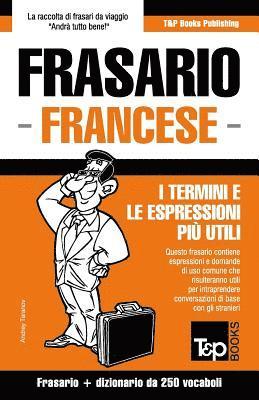 bokomslag Frasario Italiano-Francese e mini dizionario da 250 vocaboli