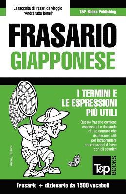 bokomslag Frasario Italiano-Giapponese e dizionario ridotto da 1500 vocaboli