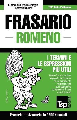 bokomslag Frasario Italiano-Romeno e dizionario ridotto da 1500 vocaboli