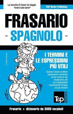 bokomslag Frasario Italiano-Spagnolo e vocabolario tematico da 3000 vocaboli