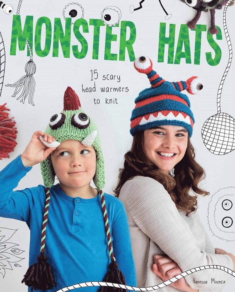 Mooncie, Vanessa Mooncie - Monster Hats, Häftad