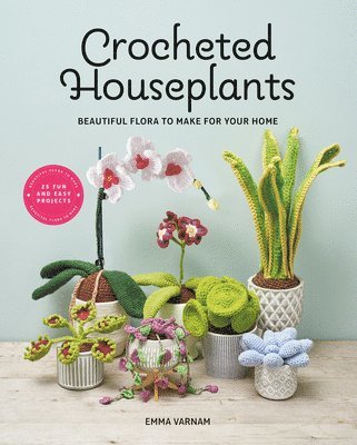 bokomslag Crocheted Houseplants