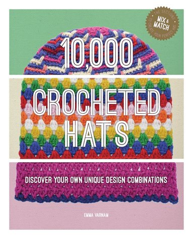 bokomslag 10,000 Crocheted Hats