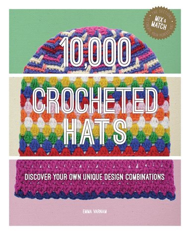 bokomslag 10,000 Crocheted Hats