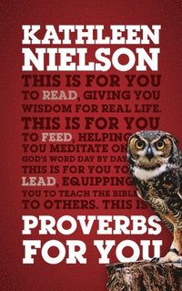 bokomslag Proverbs For You