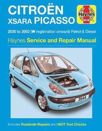 bokomslag Citroen Xsara Picasso Petrol & Diesel (00 - 02) Haynes Repair Manual