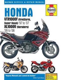 bokomslag Honda VTR1000F (FireStorm, Super Hawk) (97 - 07) & XL1000V (Varadero) (99 - 08) Haynes Repair Manual
