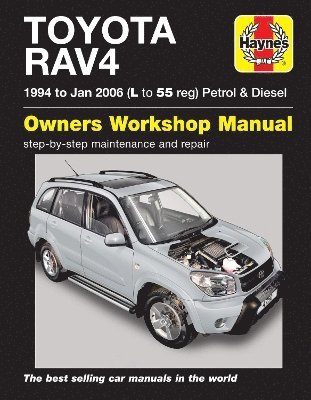 bokomslag Toyota RAV4 Petrol & Diesel (94 - Jan 06) L to 55