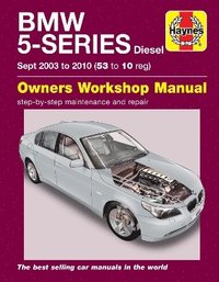 bokomslag BMW 5 Series Diesel (Sept 03 - 10) Haynes Repair Manual